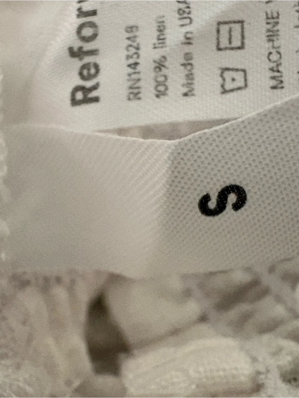 Reformation crisp white
